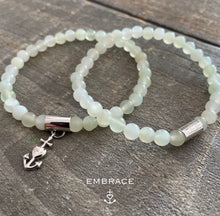 Afbeelding in Gallery-weergave laden, Aventurijn armband met bedel
